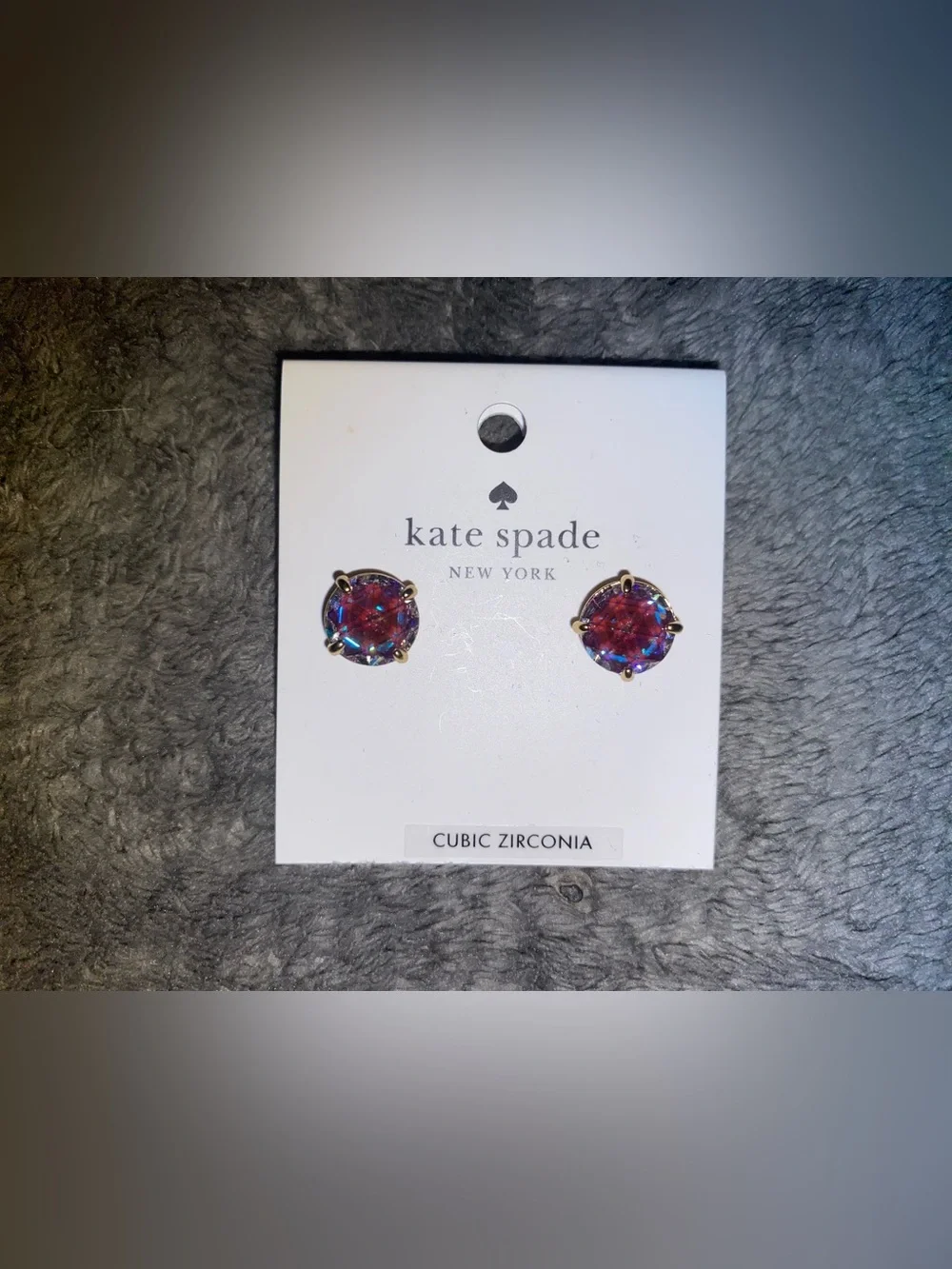kate spade round iridescent
